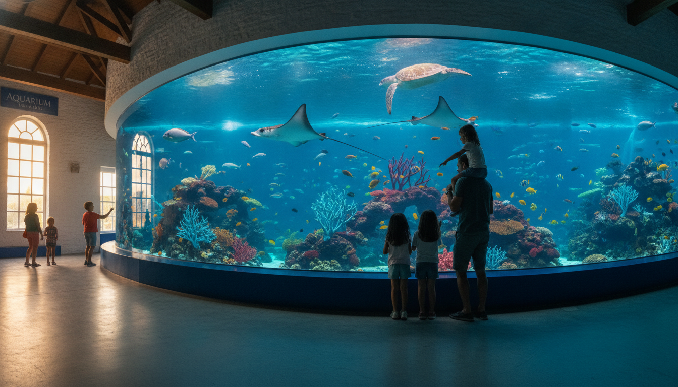 plongez au cœur de la faune marine locale à l'aquarium de vendée et vivez une expérience immersive unique pour toute la famille.