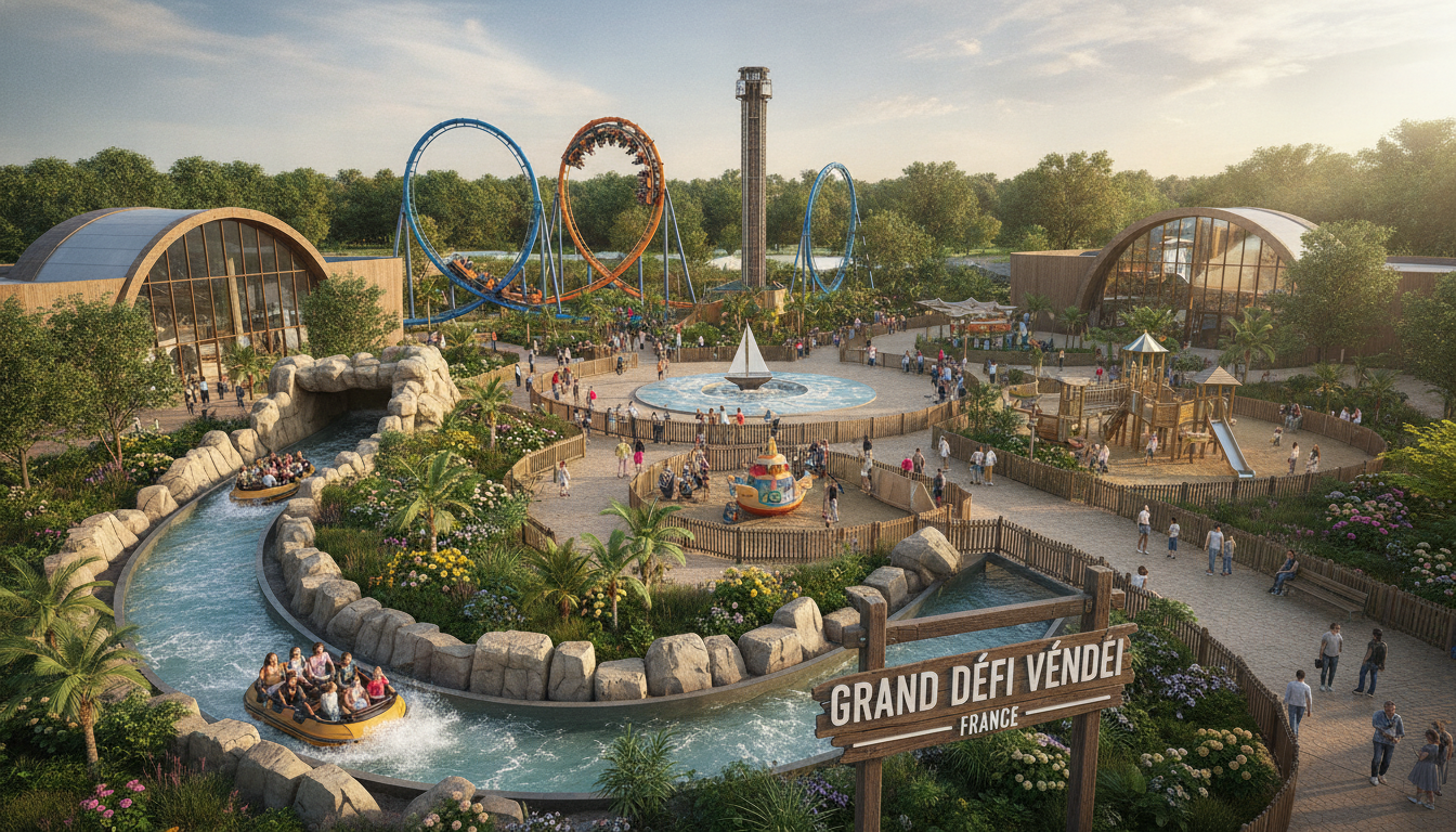 découvrez le grand défi vendée, un parc de loisirs unique en vendée, offrant des aventures inoubliables pour toute la famille. activités, sensations et divertissements garantis !