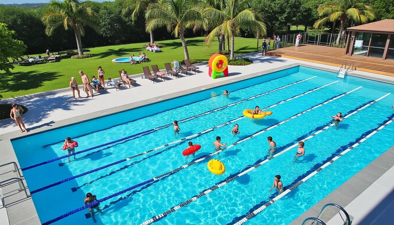 découvrez la piscine et l'espace aquatique de sainte-hermine, un lieu idéal pour la détente, le sport et les loisirs aquatiques pour toute la famille.