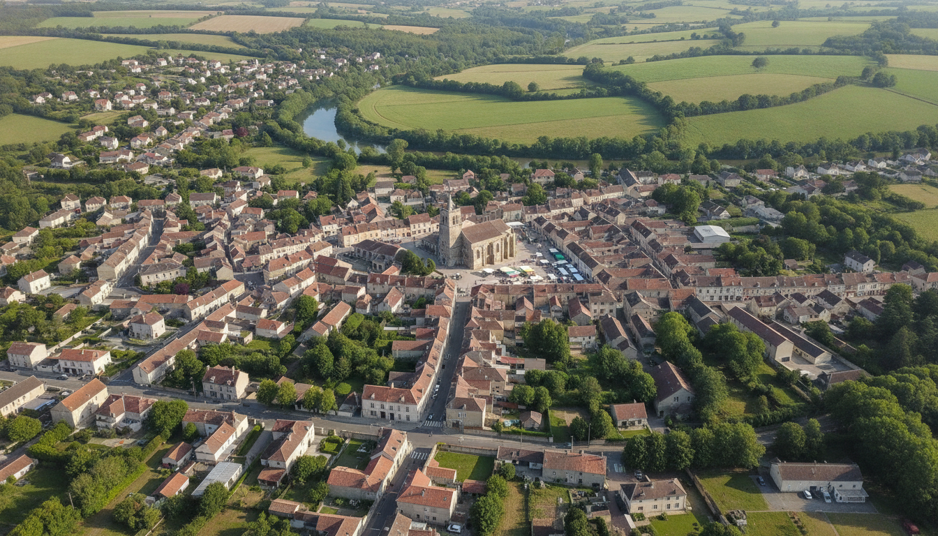 découvrez la situation géographique, la population et les chiffres clés de sainte-hermine, une commune dynamique au cœur de la région.