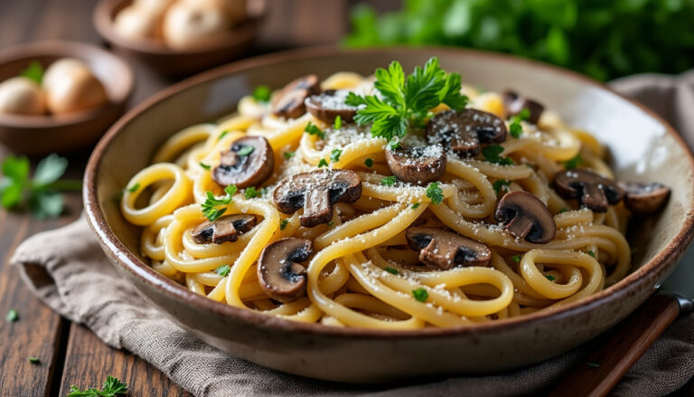 découvrez notre guide complet pour réussir vos pâtes aux champignons faites maison, avec des astuces simples et des conseils de cuisson pour un plat savoureux et gourmand.