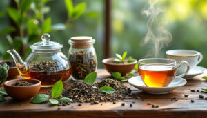 découvrez notre guide complet sur le thé en vrac : conseils pour choisir les meilleures feuilles, techniques d'infusion idéales et astuces pour savourer pleinement votre boisson.