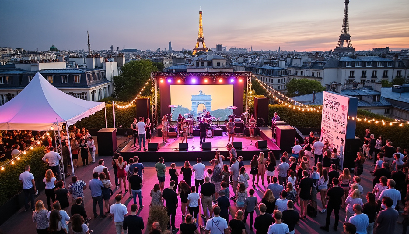 découvrez le toit de la bellevilloise, un lieu emblématique de paris, à travers notre guide complet. explorez son histoire, ses événements culturels et ses panoramas uniques.