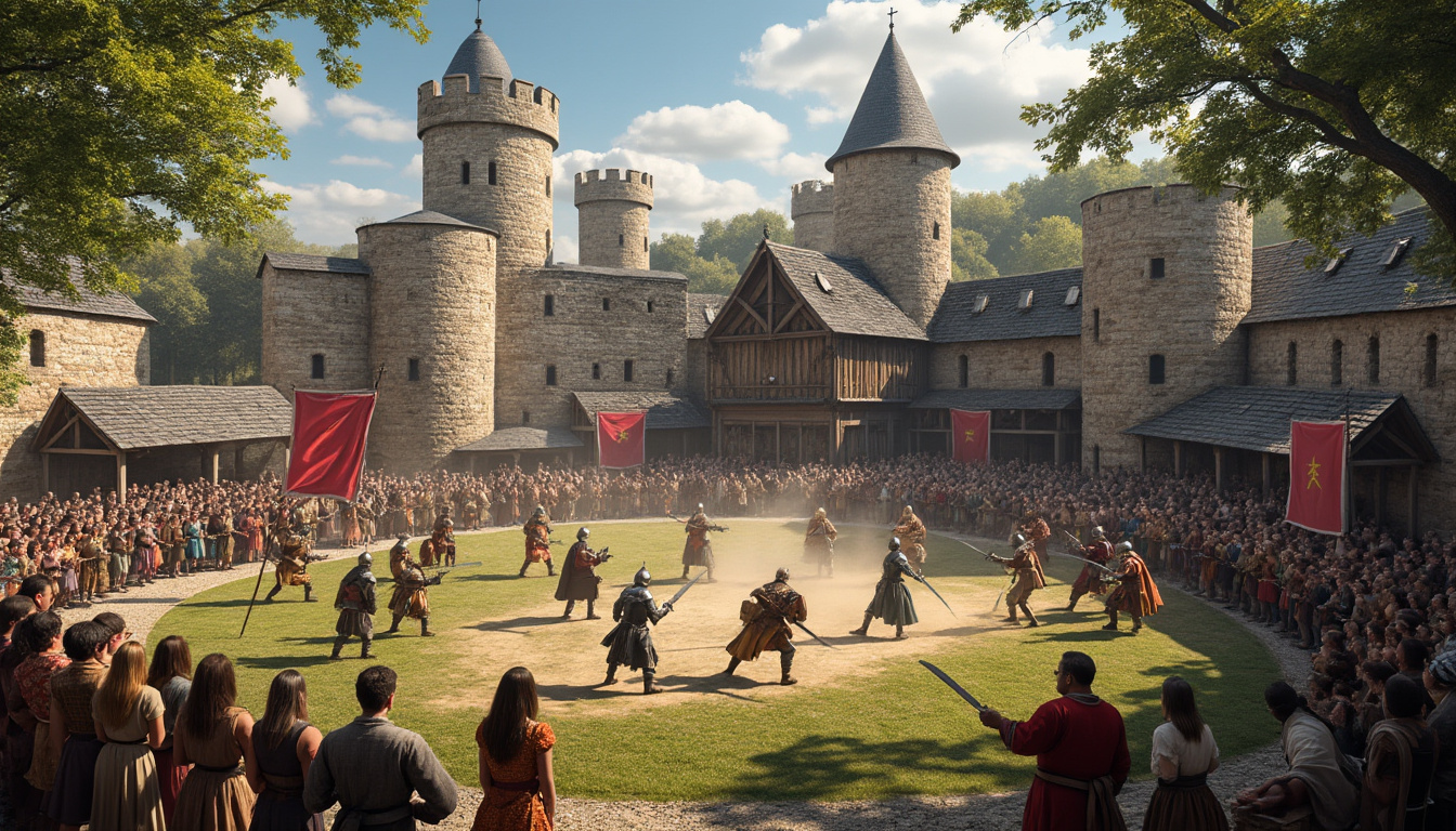 découvrez un voyage immersif au cœur du moyen âge dans un château vendéen où artisans passionnés, combats épiques et spectacles authentiques vous plongent dans l'histoire médiévale.