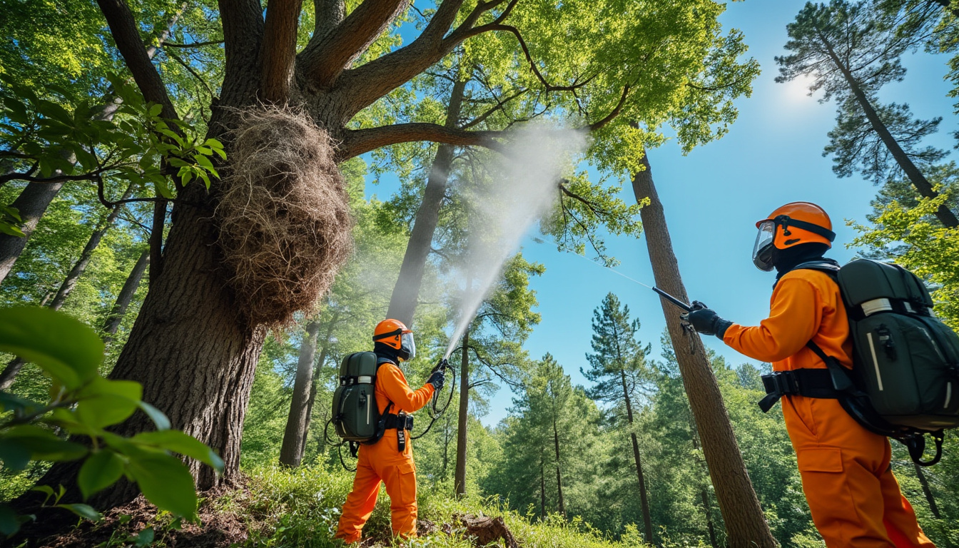 découvrez la méthode innovante testée avec succès en vendée pour éliminer efficacement les nids de frelons asiatiques et protéger l'environnement local.
