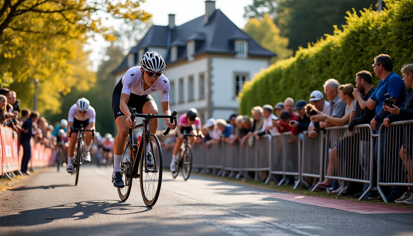 en vendée, deux équipes s’affrontent lors du chrono des nations dans une bataille acharnée pour gagner des places au classement uci.