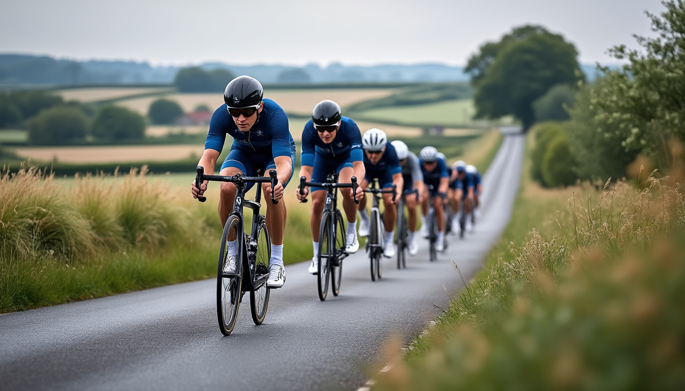 en vendée, deux équipes s’affrontent dans un contre-la-montre intense au chrono des nations, avec de précieux points uci en jeu.