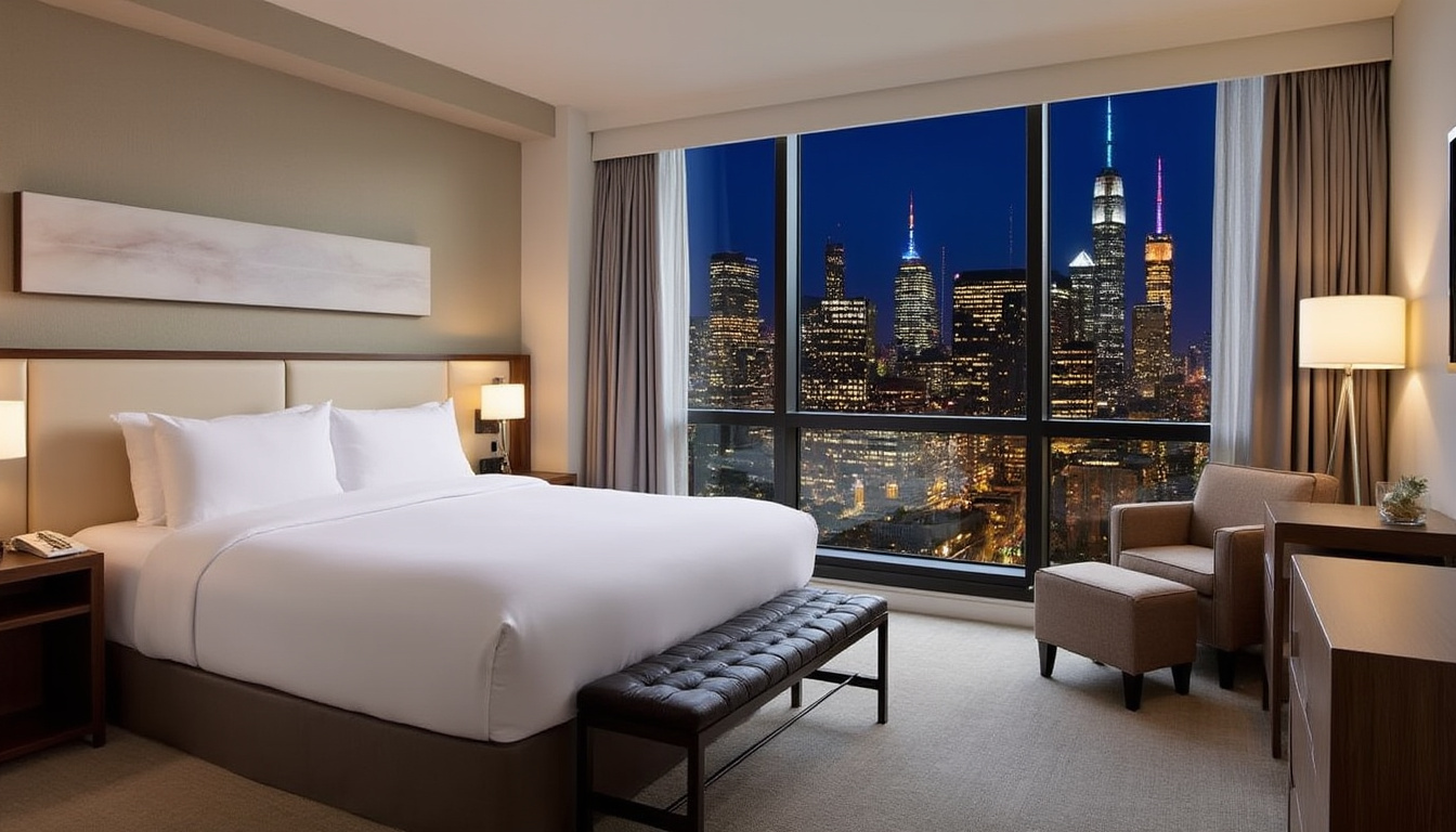 découvrez l’aliz hotel times square, un hôtel confortable idéalement situé au cœur de new york, à proximité des attractions et de l’effervescence de times square.