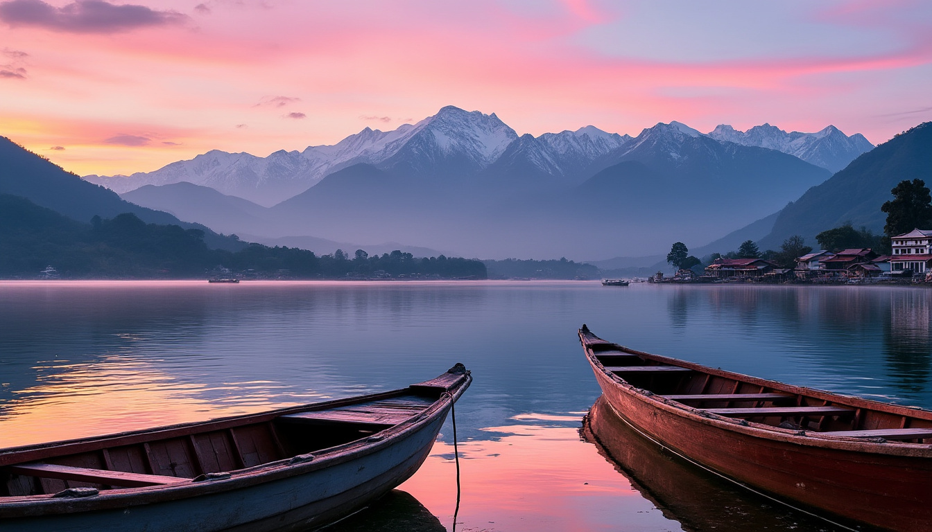 explorez le charme unique de pokhara, au népal : lac phewa, panoramas sur l’himalaya, temples paisibles et aventures inoubliables vous attendent.