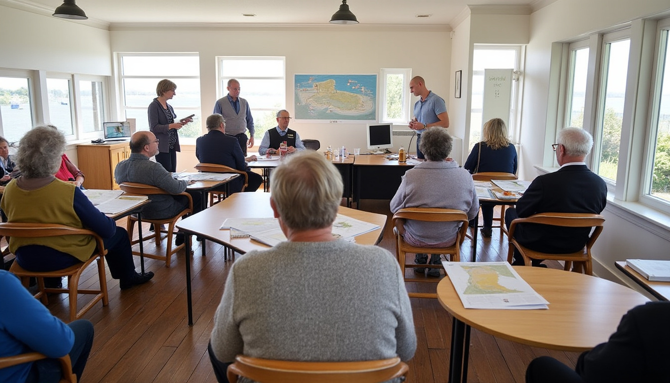 en nord-ouest vendée, des réunions publiques aident les habitants à mieux comprendre les risques littoraux et les enjeux liés à leur territoire.