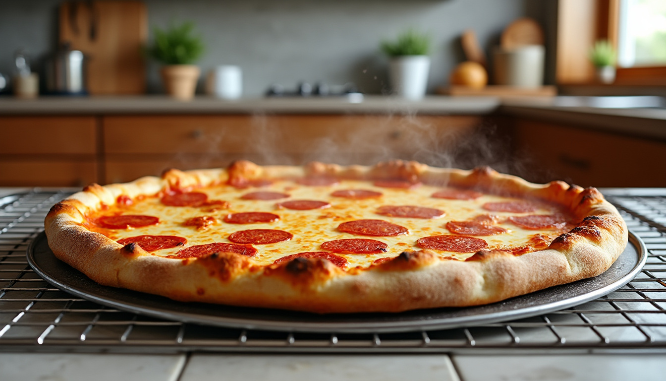 découvrez comment réchauffer une pizza au four pour retrouver une pâte croustillante, une garniture fondante et toute sa saveur.