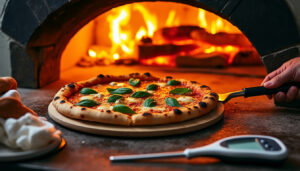 découvrez la température idéale pour votre four à pizza et maîtrisez les temps de cuisson pour obtenir une pâte croustillante et une garniture parfaite.