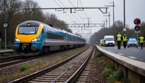 en vendée, un homme a été tué dans une collision avec un train. le trafic ferroviaire est perturbé.